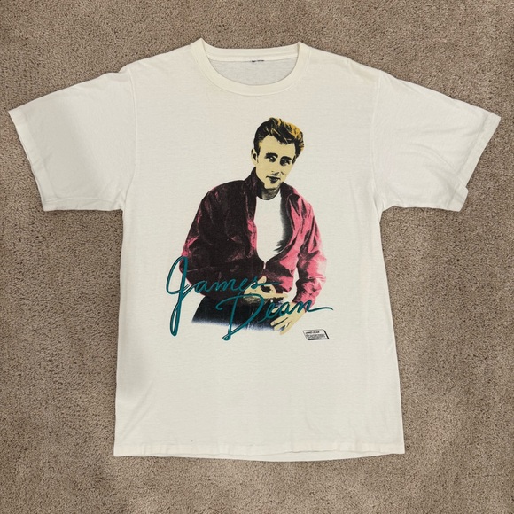 Vintage James Dean Single Stitch T-Shirt Sz Medium - Picture 1 of 8